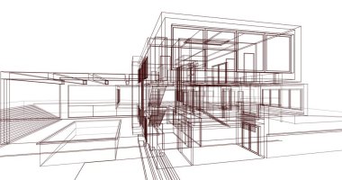 çizgili mimari duvar kağıdı, dijital arkaplan