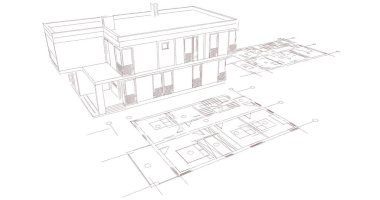 çizgili mimari duvar kağıdı, dijital arkaplan