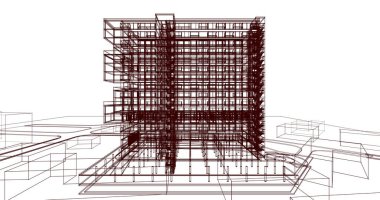 soyut mimari duvar kağıdı, dijital arkaplan