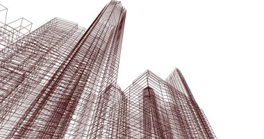 soyut mimari duvar kağıdı, dijital arkaplan