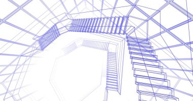 soyut mimari duvar kağıdı, dijital arkaplan