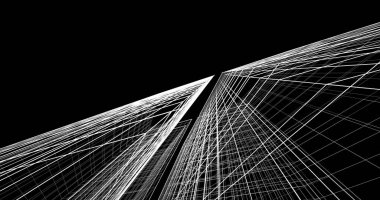 soyut mimari duvar kağıdı, dijital arkaplan