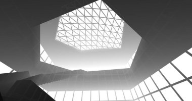 soyut mimari duvar kağıdı, dijital arkaplan