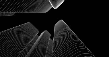 soyut mimari duvar kağıdı, dijital arkaplan