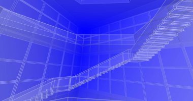 soyut mimari duvar kağıdı, dijital arkaplan