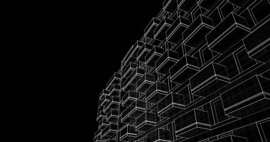 soyut mimari duvar kağıdı, dijital arkaplan