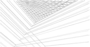 soyut mimari duvar kağıdı, dijital arkaplan