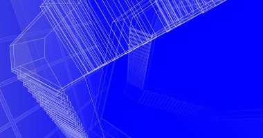 soyut mimari duvar kağıdı, dijital arkaplan