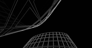 soyut mimari duvar kağıdı, dijital arkaplan