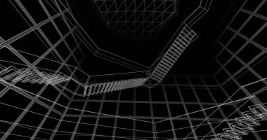 soyut mimari duvar kağıdı, dijital arkaplan