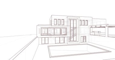 çizgili mimari duvar kağıdı, dijital arkaplan