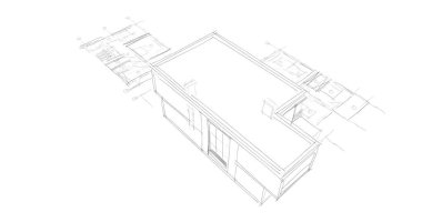 çizgili mimari duvar kağıdı, dijital arkaplan