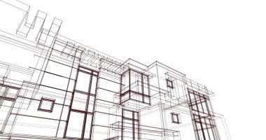 çizgili mimari duvar kağıdı, dijital arkaplan