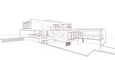 çizgili mimari duvar kağıdı, dijital arkaplan