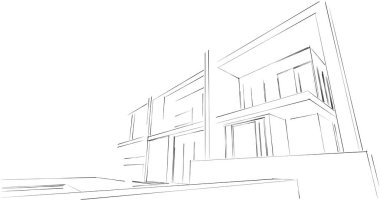 soyut mimari duvar kağıdı, dijital arkaplan