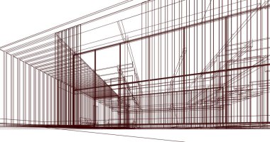 çizgili mimari duvar kağıdı, dijital arkaplan