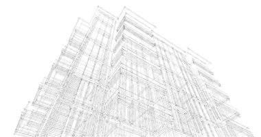 soyut mimari duvar kağıdı, dijital arkaplan