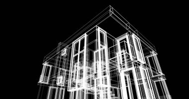 çizgili mimari duvar kağıdı, dijital arkaplan