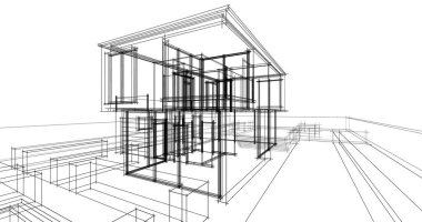 soyut mimari duvar kağıdı, dijital arkaplan