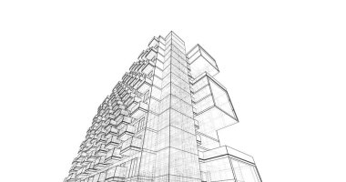 soyut mimari duvar kağıdı, dijital arkaplan