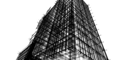 soyut mimari duvar kağıdı, dijital arkaplan