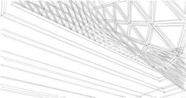 soyut mimari duvar kağıdı, dijital arkaplan