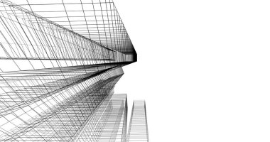 soyut mimari duvar kağıdı, dijital arkaplan