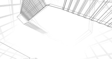 soyut mimari duvar kağıdı, dijital arkaplan