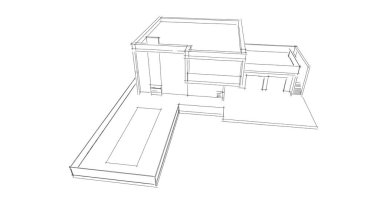 çizgili mimari duvar kağıdı, dijital arkaplan