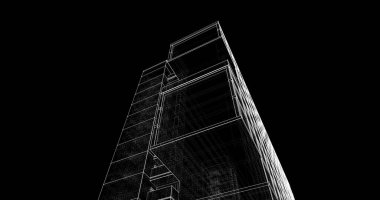 soyut mimari duvar kağıdı, dijital arkaplan