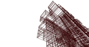 soyut mimari duvar kağıdı, dijital arkaplan