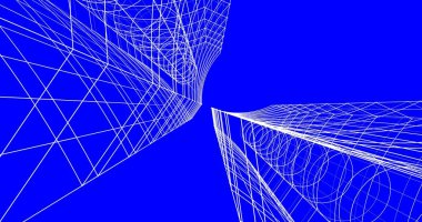 soyut mimari duvar kağıdı, dijital arkaplan