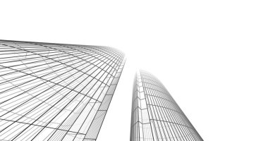 soyut mimari duvar kağıdı, dijital arkaplan