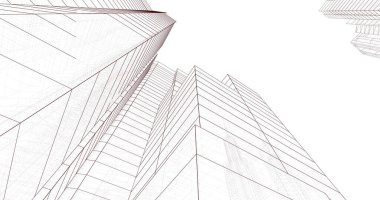 soyut mimari duvar kağıdı, dijital arkaplan