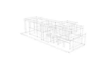 çizgili mimari duvar kağıdı, dijital arkaplan