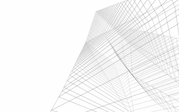 Абстрактный Архитектурный Дизайн Обоев Цифровой Концепт Фон — стоковое фото