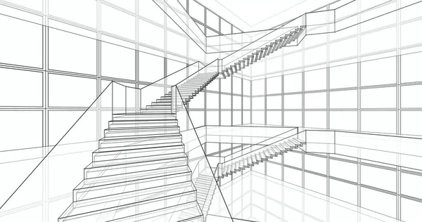 soyut mimari duvar kağıdı, dijital arkaplan