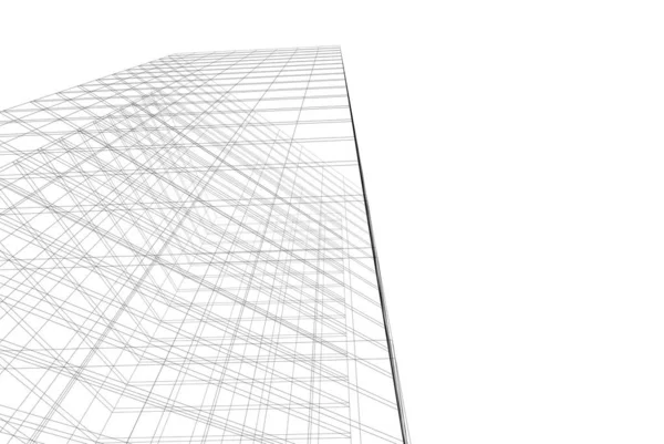 Абстрактный Архитектурный Дизайн Обоев Цифровой Концепт Фон — стоковое фото