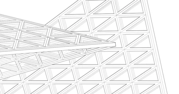 Carta Parati Geometrica Astratta Sfondo Digitale — Foto Stock