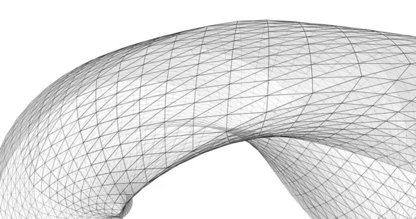 Elvont Geometrikus Tapéta Digitális Háttér — Stock Fotó