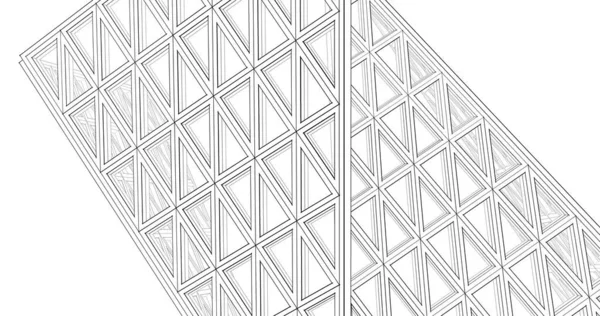 Carta Parati Geometrica Astratta Sfondo Digitale — Foto Stock