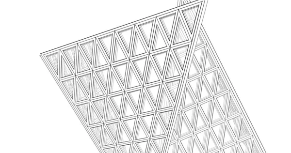 Soyut Geometrik Duvar Kağıdı Dijital Arkaplan — Stok fotoğraf