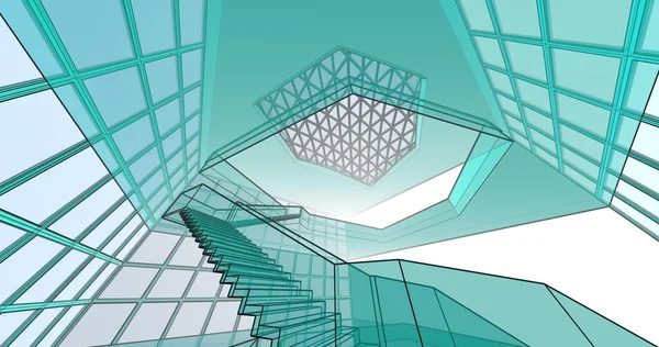 soyut mimari duvar kağıdı, dijital arkaplan