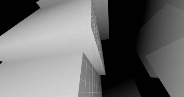 Abstract Architectural Wallpaper Digital Background — Stock Photo, Image