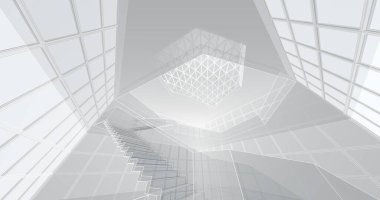 soyut mimari duvar kağıdı, dijital arkaplan