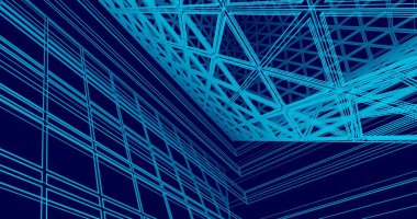 soyut mimari duvar kağıdı, dijital arkaplan