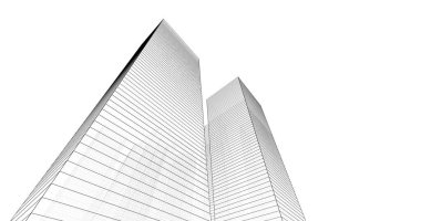 soyut mimari duvar kağıdı, dijital arkaplan