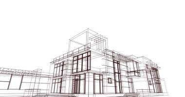 çizgili mimari duvar kağıdı, dijital arkaplan