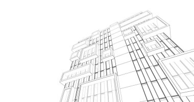 soyut mimari duvar kağıdı, dijital arkaplan