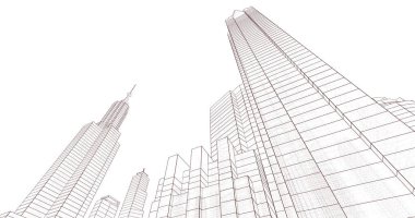 soyut mimari duvar kağıdı, dijital arkaplan